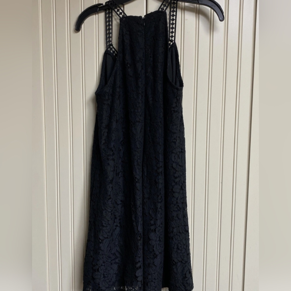 Blue Rain Black Lace Maxi Dress - Picture 2 of 6